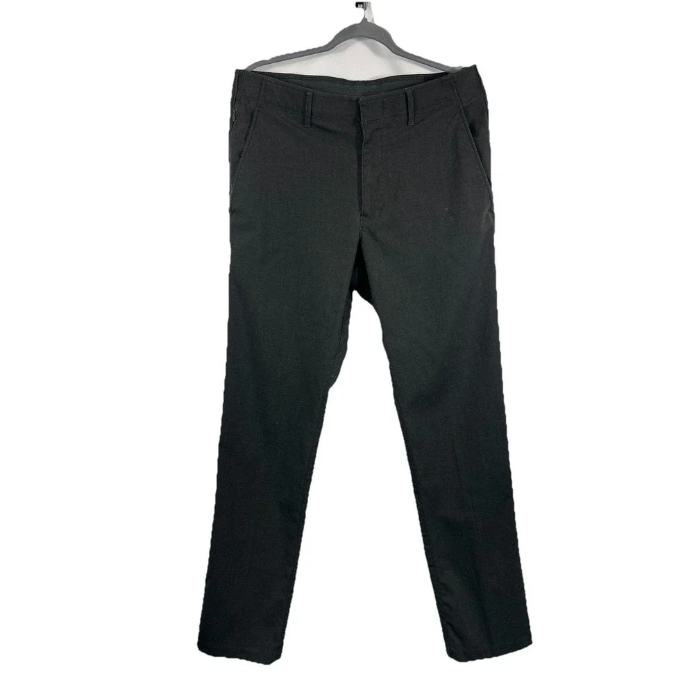 Kenneth Cole Reaction Slim Fit Pants‎ 32x32 Gray Performance Chino Tech Stretch